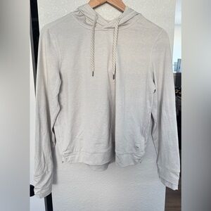 Vuori Light Gray Women's Hooded Pullover